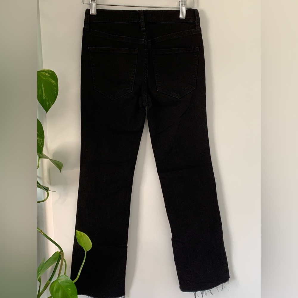 (45)Free People Black Flare Jeans - Picture 8 of 10